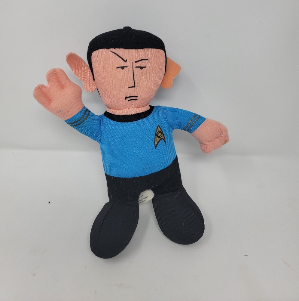 Star Trek Spock Plush Toy Space TV Show Stuffed Animal Sci-fi 2010 CBS Studios
